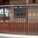 Подвижна метална ограда с декоративни елементи